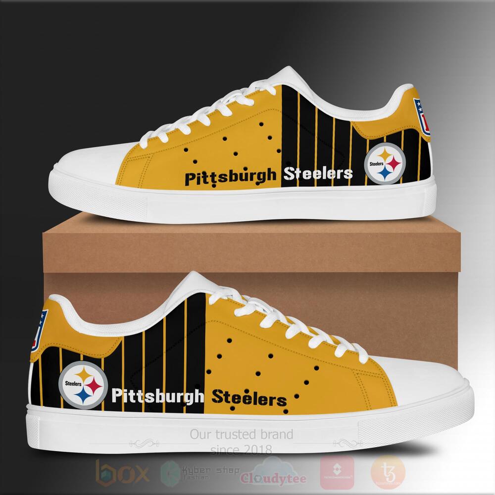 NFL_Pittsburgh_Steelers_Yellow_Skate_Shoes
