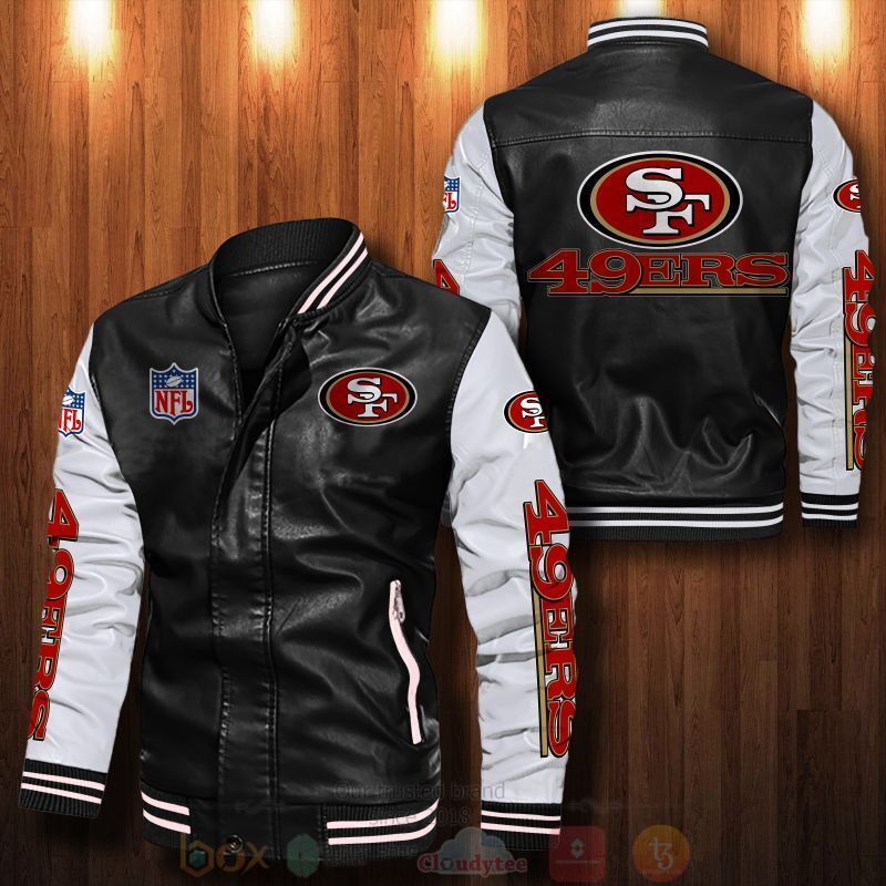 NFL_San_Francisco_49ers_Bomber_Leather_Jacket