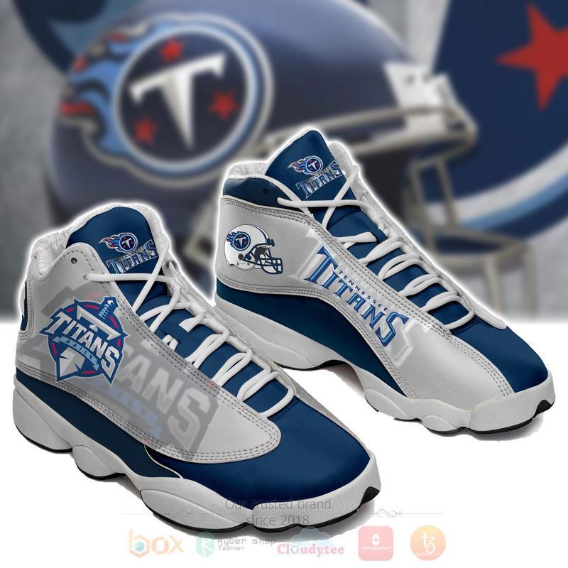 NFL_Tennessee_Titans_Rugby_Team_Blue_Air_Jordan_13_Shoes