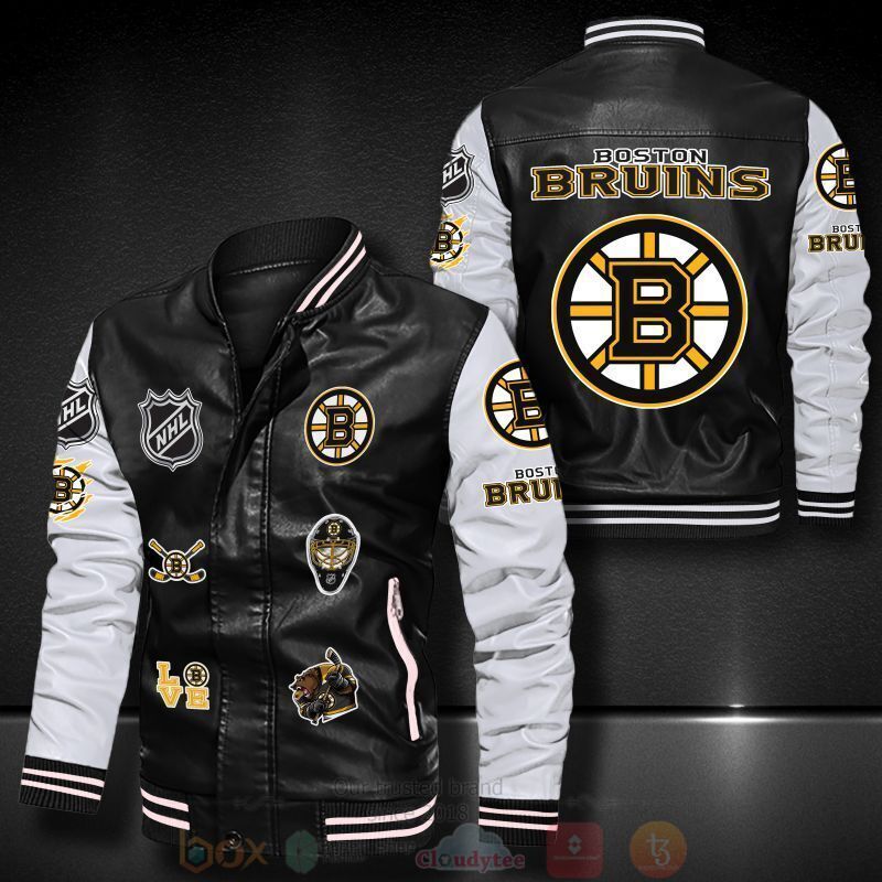 NHL_Boston_Bruins_Bomber_Leather_Jacket