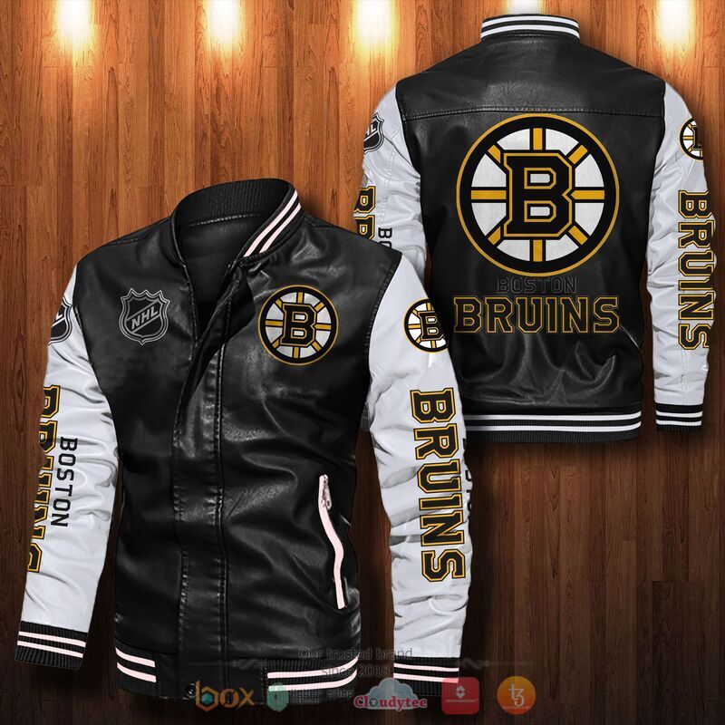 NHL_Boston_Bruins_Bomber_leather_jacket