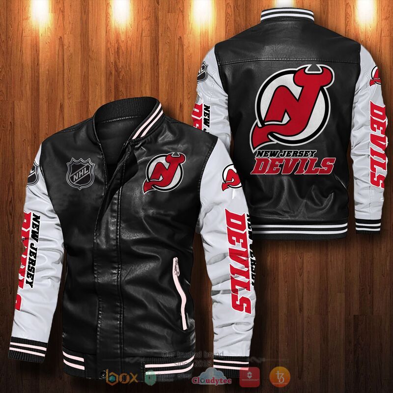 NHL_New_Jersey_Devils_Bomber_leather_jacket