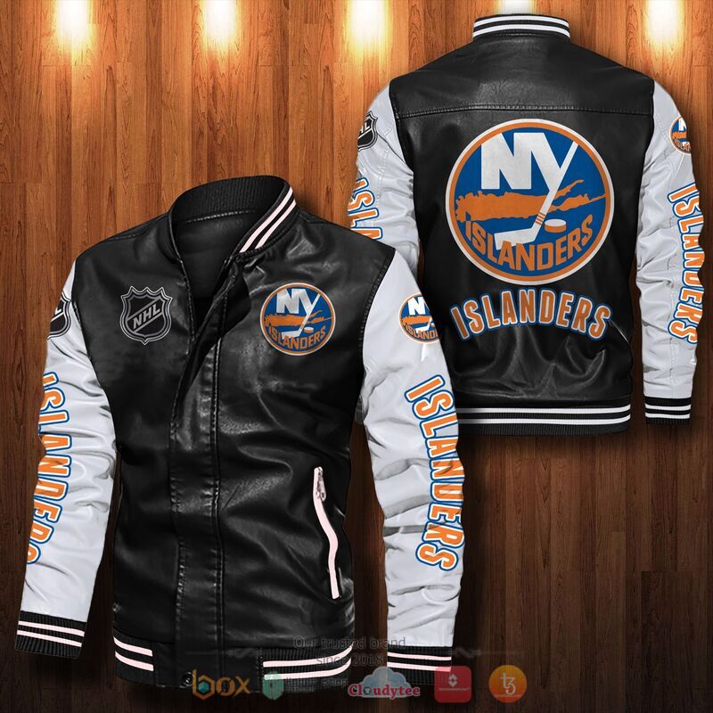 NHL_New_York_Islanders_Bomber_leather_jacket