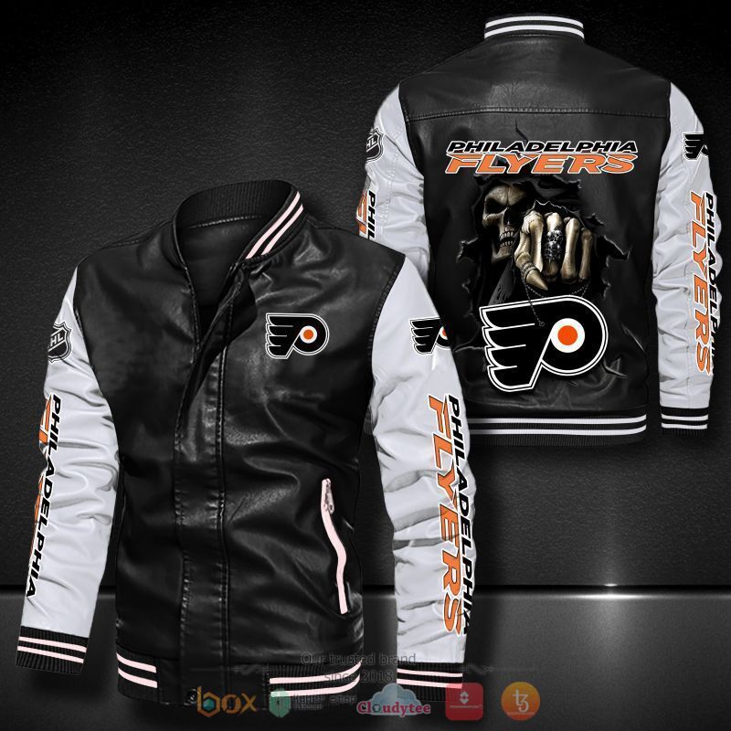 NHL_Philadelphia_Flyers_Bomber_leather_jacket