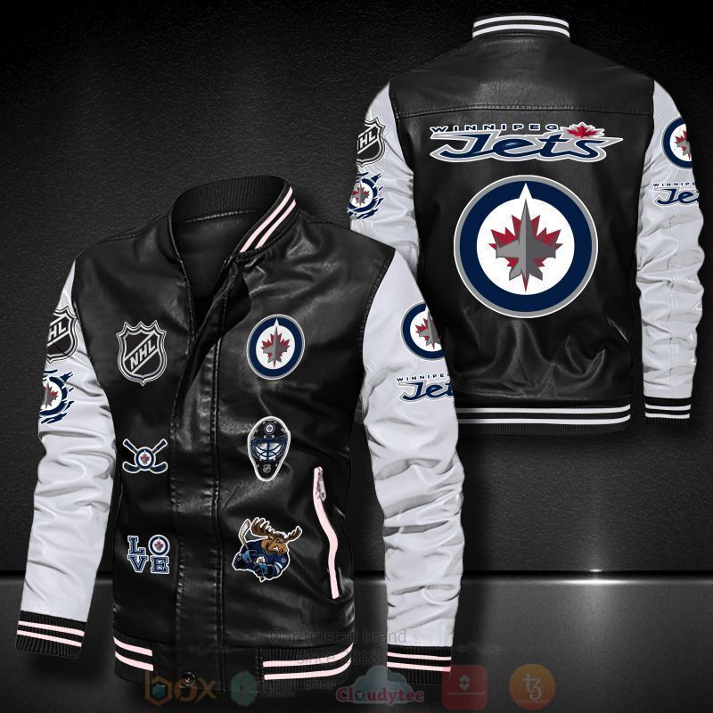 NHL_Winnipeg_Jets_Hockey_Team_Bomber_Leather_Jacket