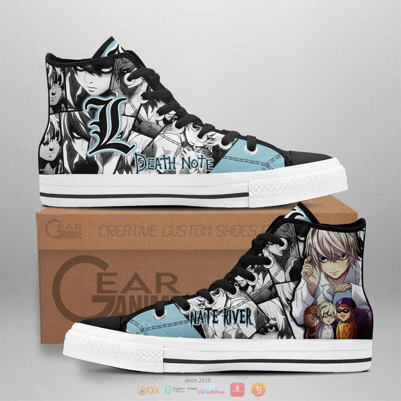 Nate_River_Near_High_Top_Shoes_Custom_Death_Note_Anime_canvas_high_top_shoes