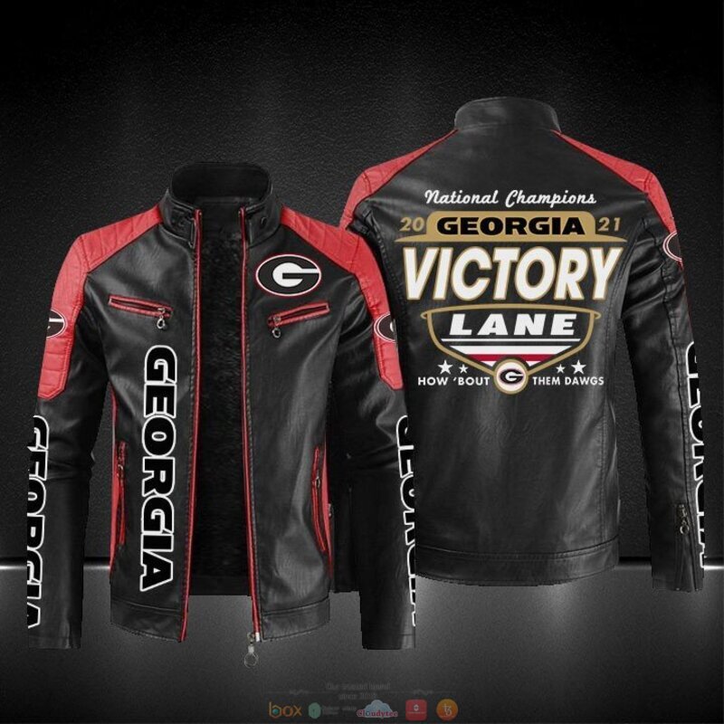 National_Champions_Georgia_Victory_Lane_block_leather_jacket