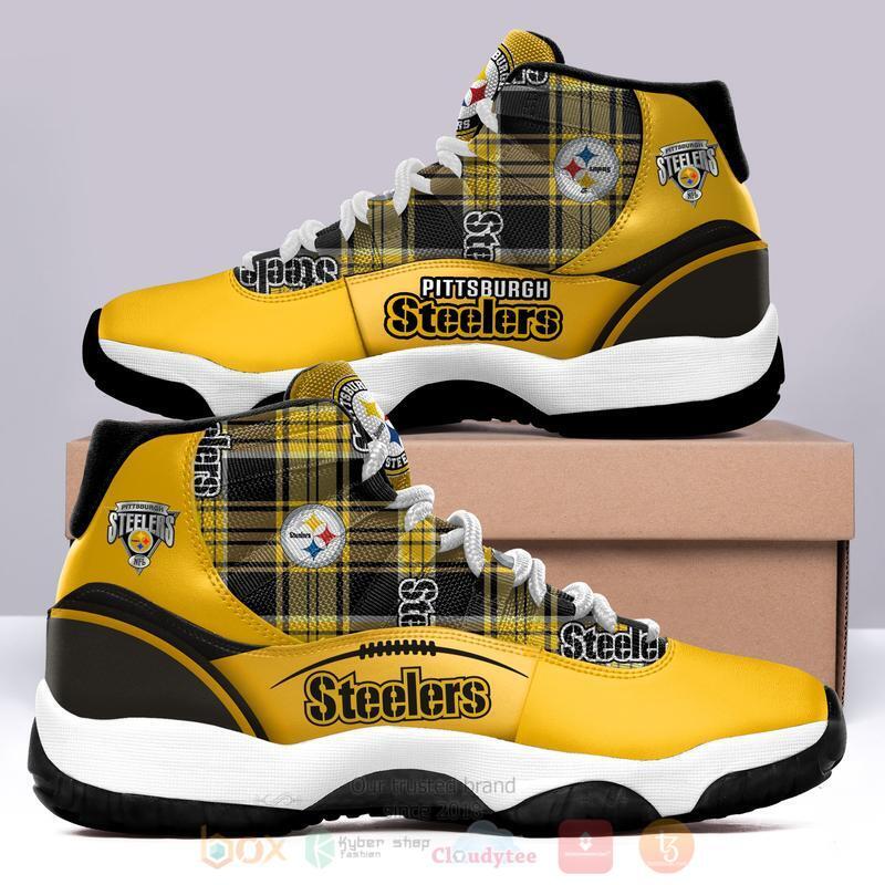 National_Football_League_Pittsburgh_Steelers_Air_Jordan_13_Shoes