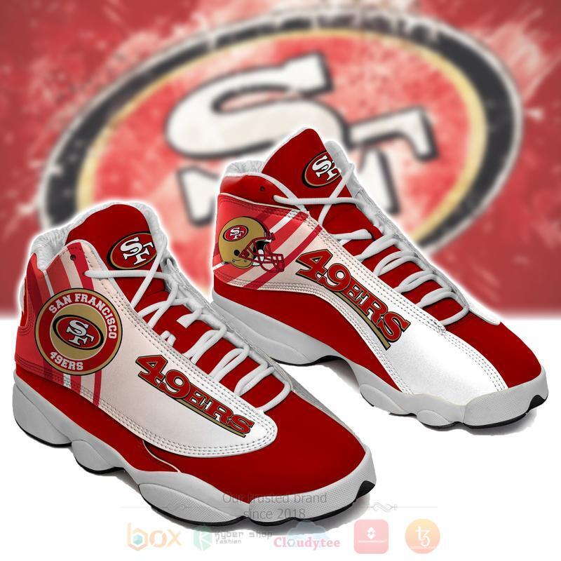 National_Football_League_San_Francisco_49ers_Air_Jordan_13_Shoes