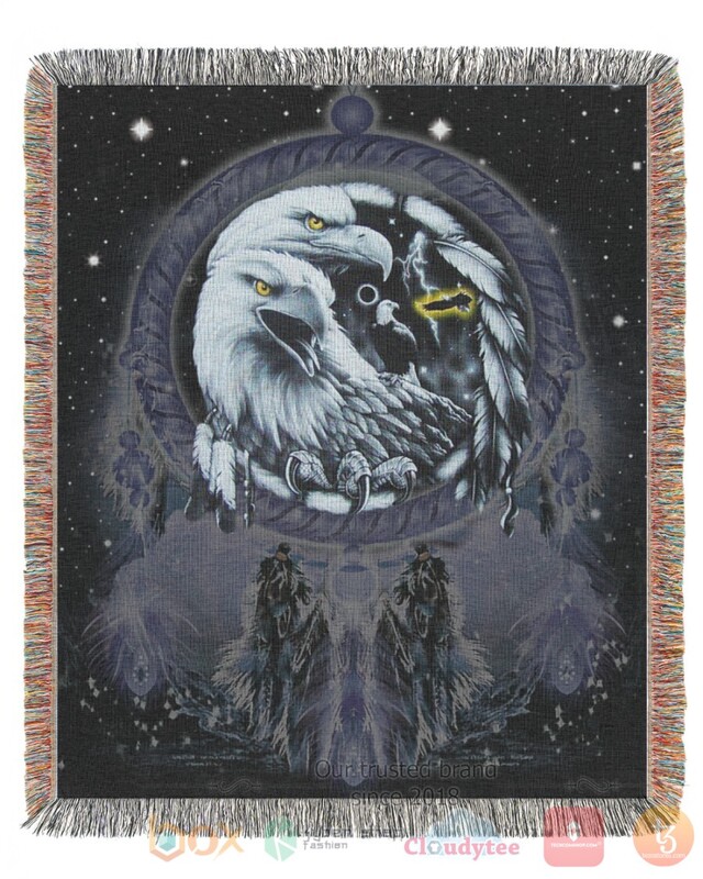 Native_American_Eagle_Dreamcatcher_Pattern_Blanket