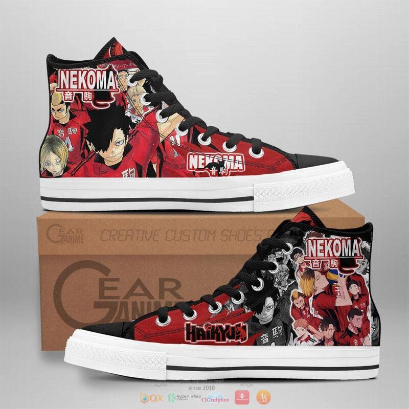 Nekoma_Anime_Haikyuu_canvas_high_top_shoes