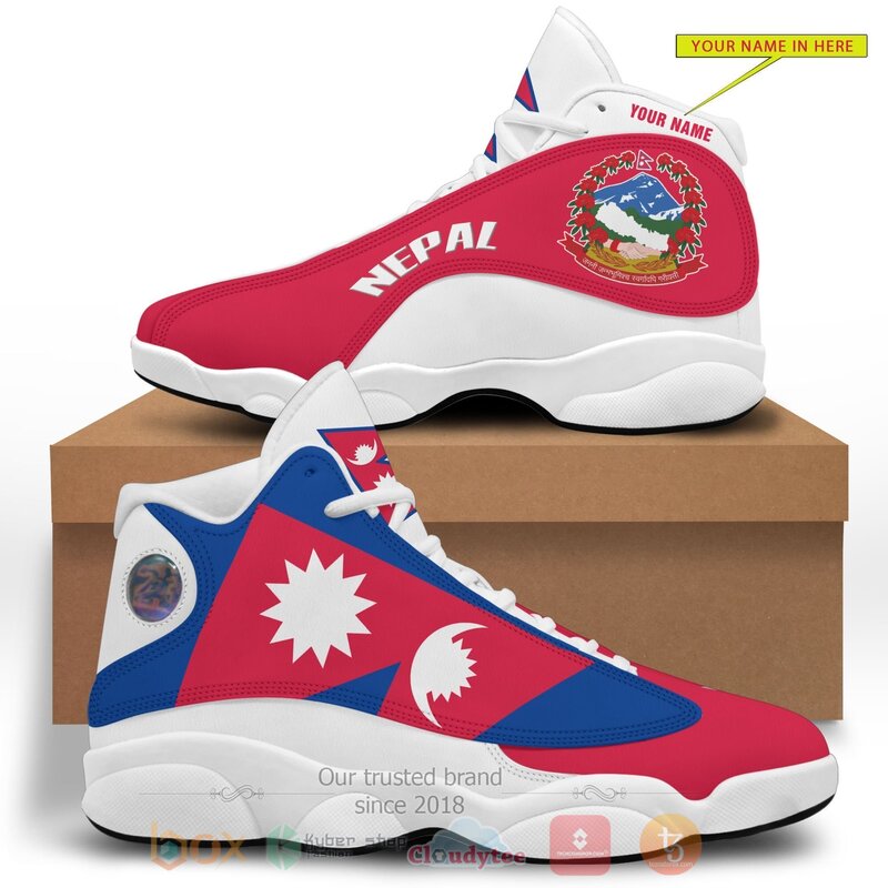 Nepal_Personalized_Air_Jordan_13_Shoes