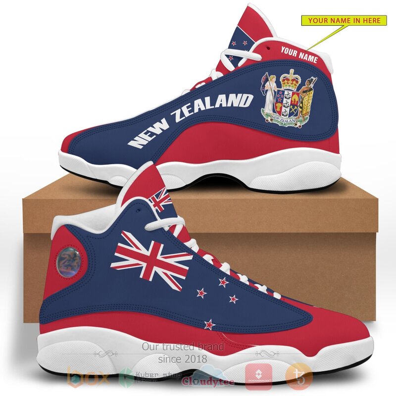 New_Zealand_Personalized_Air_Jordan_13_Shoes
