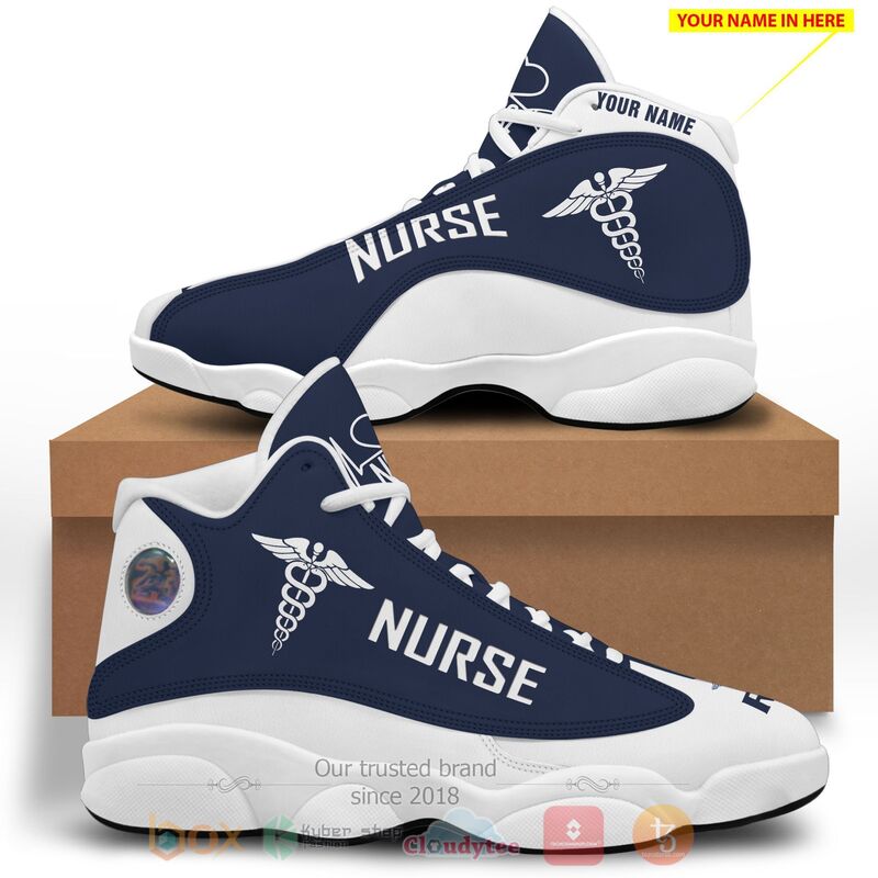 Nurse_Logo_Personalized_Air_Jordan_13_Shoes_1