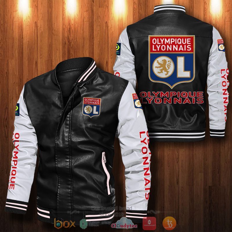 Olympique_Lyonnais_Bomber_leather_jacket