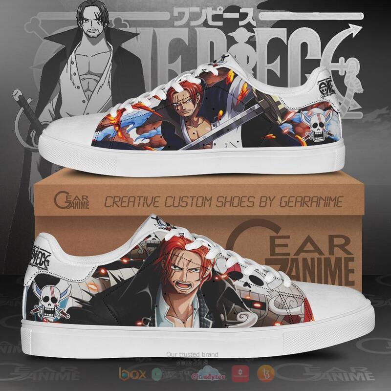 One_Piece_Red_Hair_Shanks_Skate_Stan_Smith_Shoes