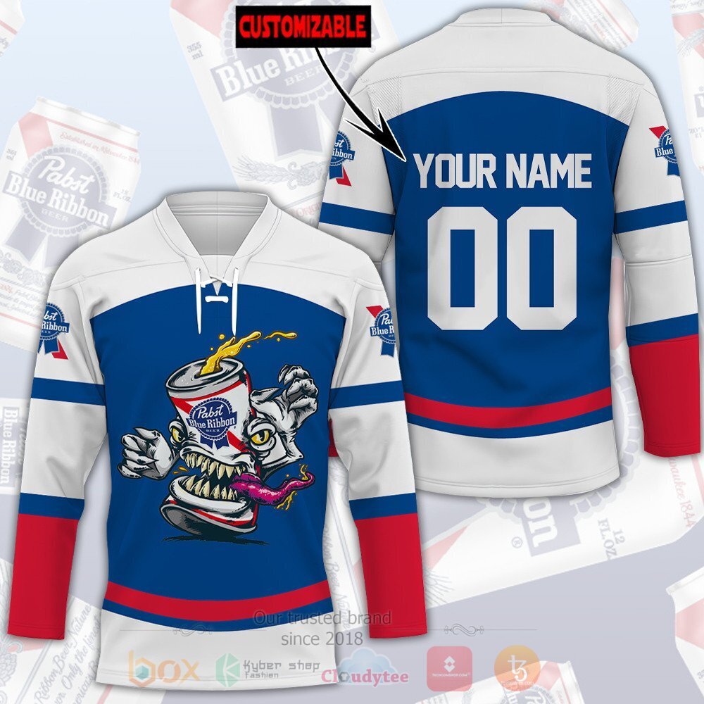 Pabst_Brewing_Company_Personalized_Hockey_Jersey