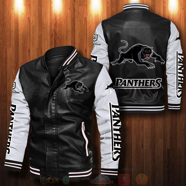 Penrith_Panthers_Bomber_Leather_Jacket