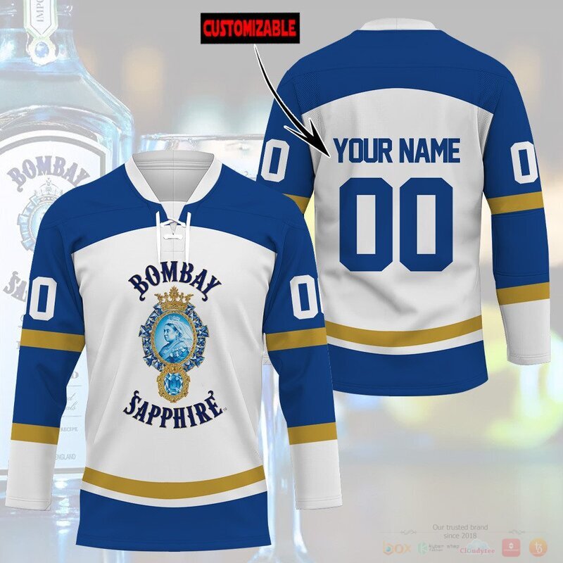 Personalized_Bombay_Gin_Sapphire_Hockey_Jersey