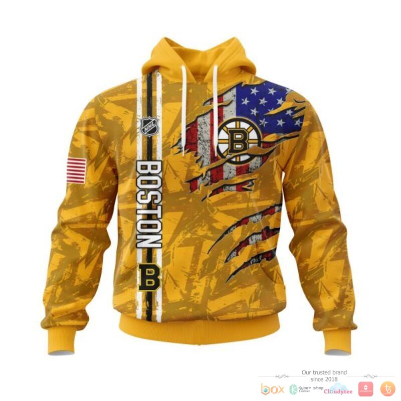 Personalized_Boston_Bruins_With_American_Flag_3d_shirt_hoodie