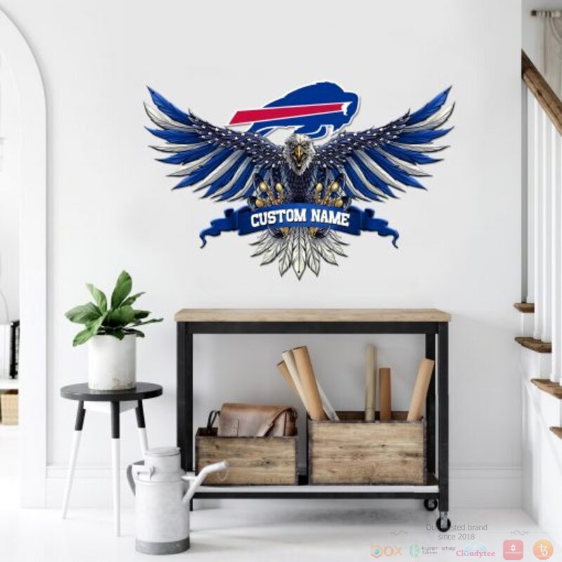 Personalized_Buffalo_Bills_NFL_Eagle_American_Flag_Custom_Metal_Sign