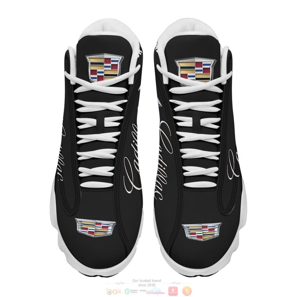 Personalized_Cadillac_black_custom_Air_Jordan_13_shoes_1