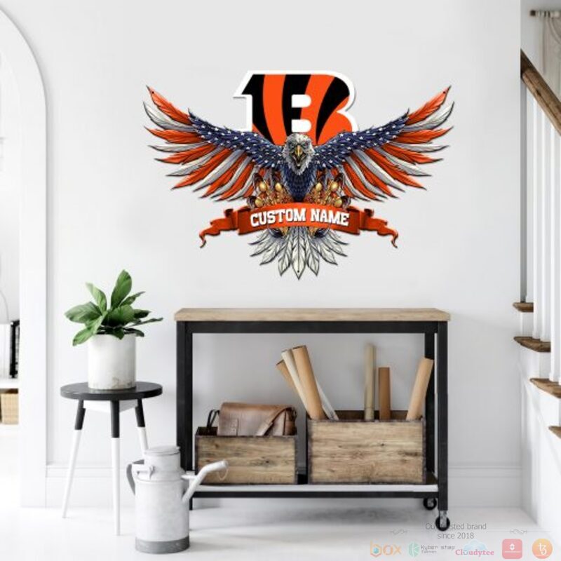 Personalized_Cincinnati_Bengals_NFL_Eagle_American_Flag_Custom_Metal_Sign
