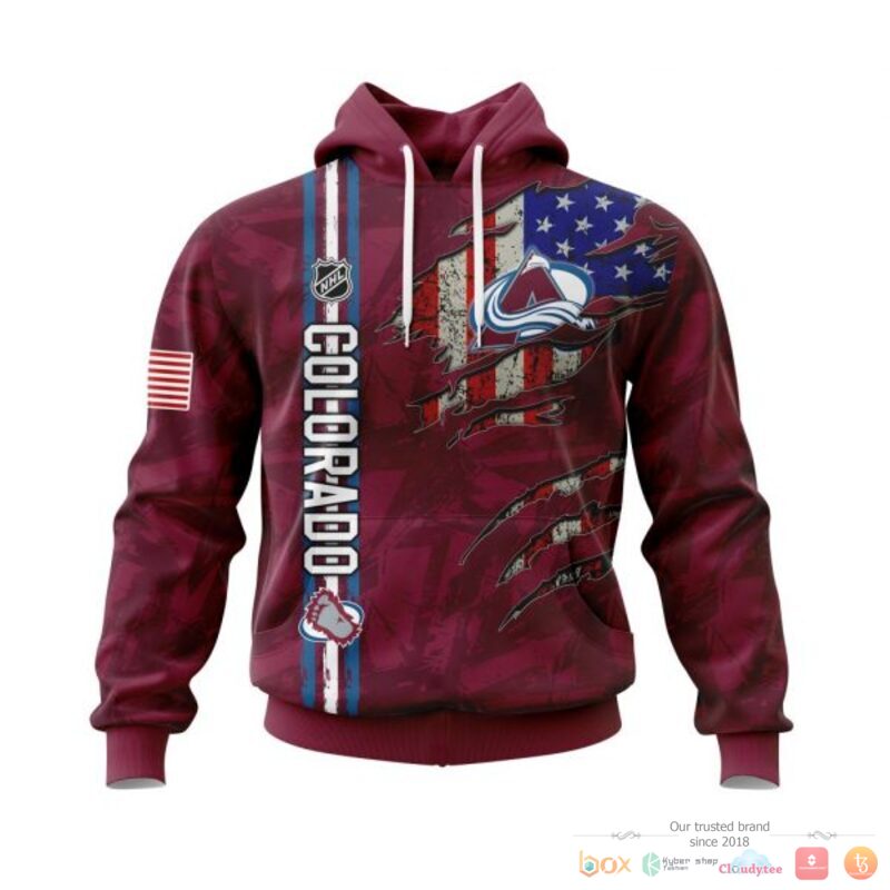 Personalized_Colorado_Avalanche_With_American_Flag_3d_shirt_hoodie