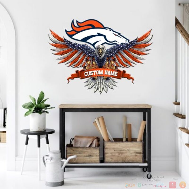 Personalized_Denver_Broncos_NFL_Eagle_American_Flag_Custom_Metal_Sign