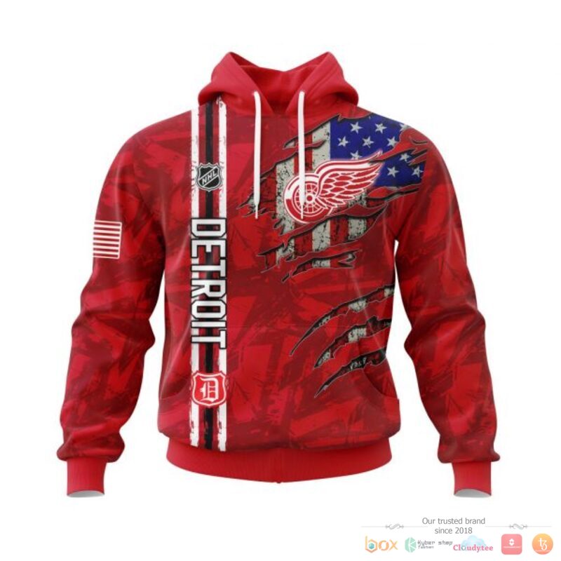 Personalized_Detroit_Red_Wings_With_American_Flag_3d_shirt_hoodie