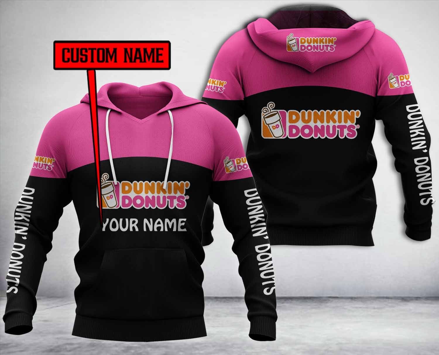 Personalized_Dunkin_Donuts_3D_Hoodie_Fleece_Hoodie