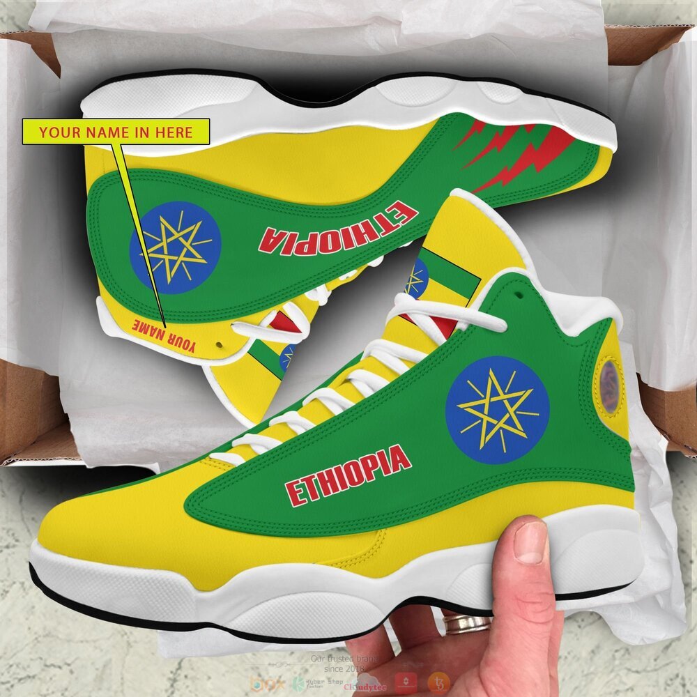Personalized_Emblem_of_Ethiopia_custom_Air_Jordan_13_shoes