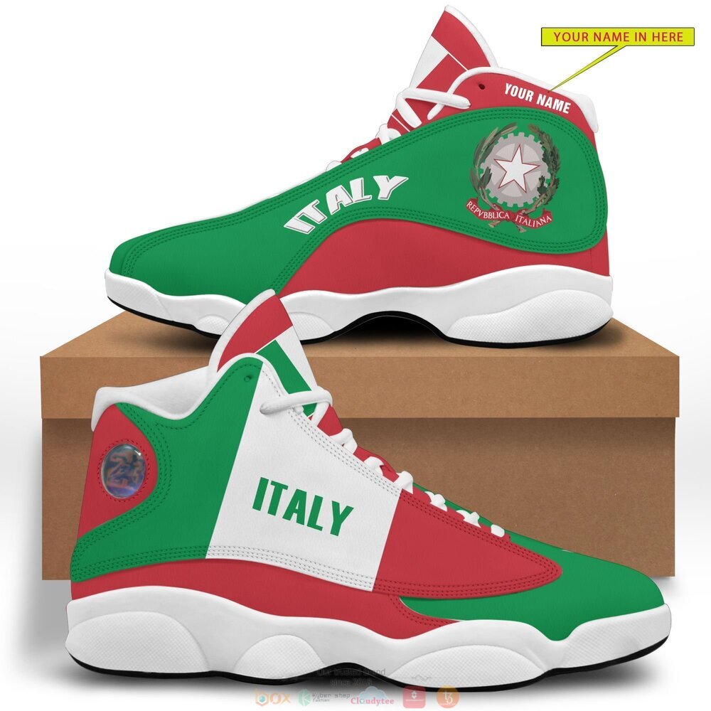 Personalized_Emblem_of_Italy_custom_Air_Jordan_13_shoes