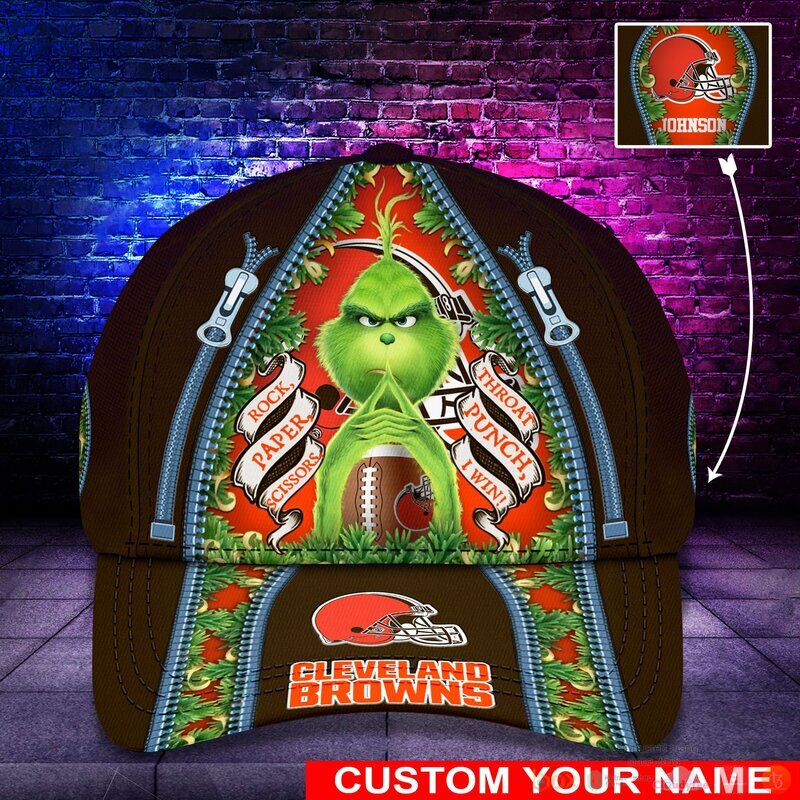 Personalized_Grinch_Cleveland_Browns_NFL_Custom_Cap