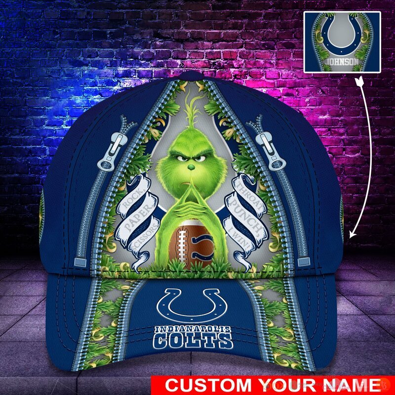Personalized_Grinch_Indianapolis_Colts_NFL_Custom_Cap