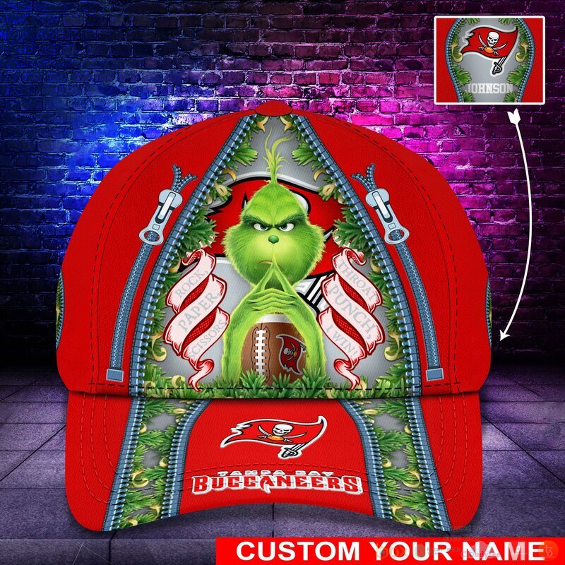 Personalized_Grinch_Tampa_Bay_Buccaneers_NFL_Custom_Cap