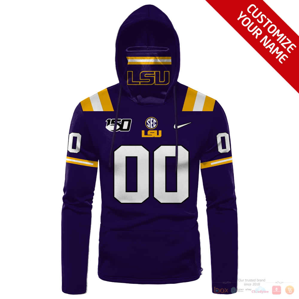 Personalized_LSU_Tigers_SEC_Nike_purple_custom_hoodie_mask_1