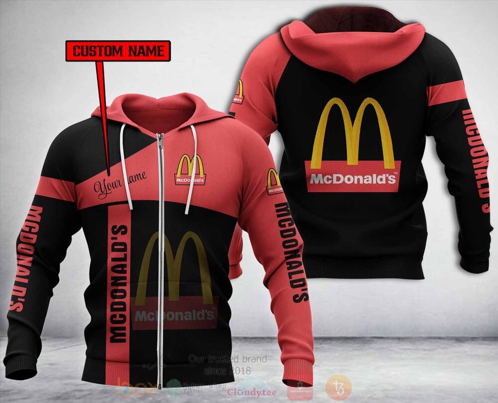 Personalized_McDonalds_Black_3D_Hoodie_Fleece_Hoodie_1