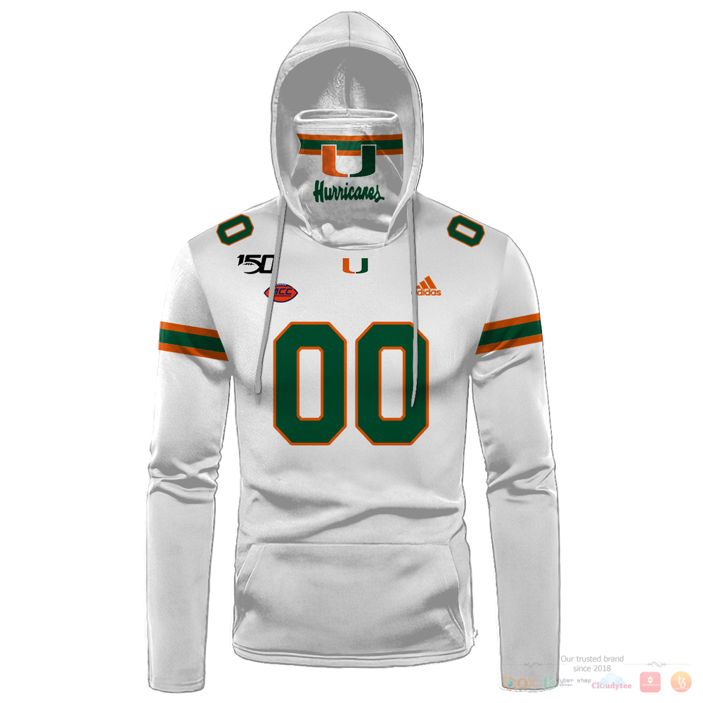 Personalized_Miami_Hurricanes_ACC_Adidas_white_custom_hoodie_mask_1