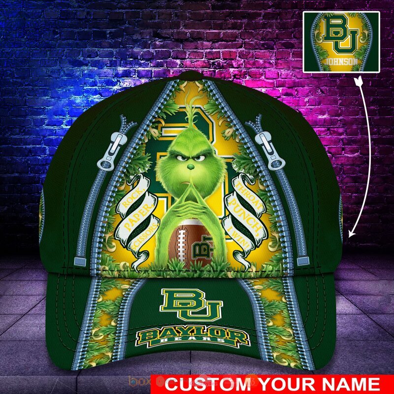 Personalized_NCAA_Baylor_Bears_The_Grinch_Cap