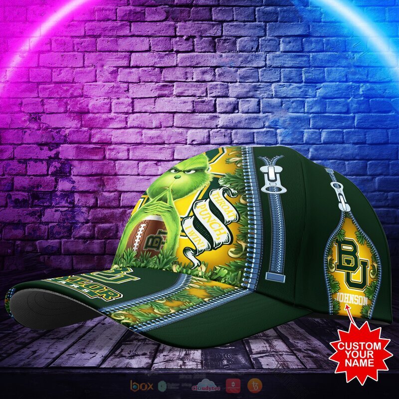 Personalized_NCAA_Baylor_Bears_The_Grinch_Cap_1