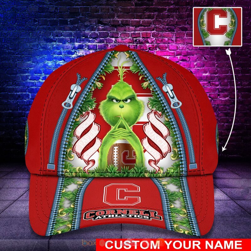 Personalized_NCAA_Cornell_Big_Red_The_Grinch_Cap