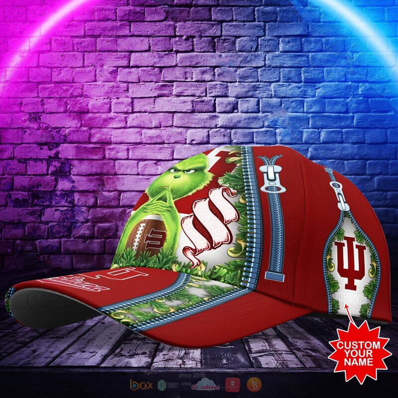 Personalized_NCAA_Indiana_Hoosiers_The_Grinch_Cap_1