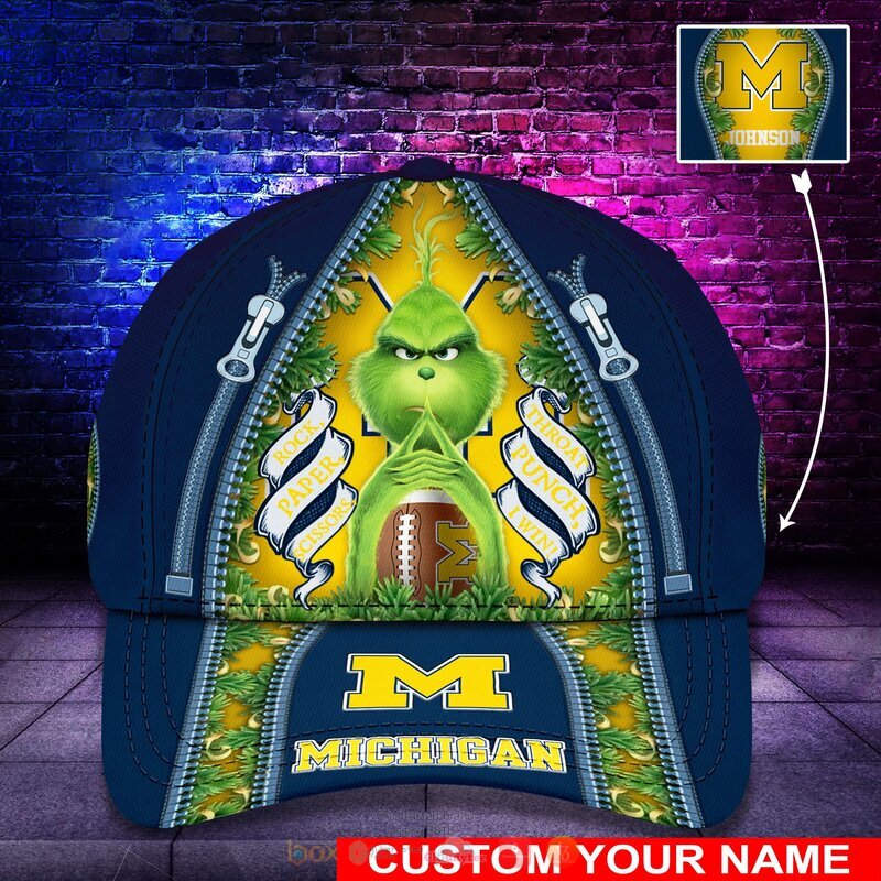 Personalized_NCAA_Michigan_Wolverines_The_Grinch_Cap