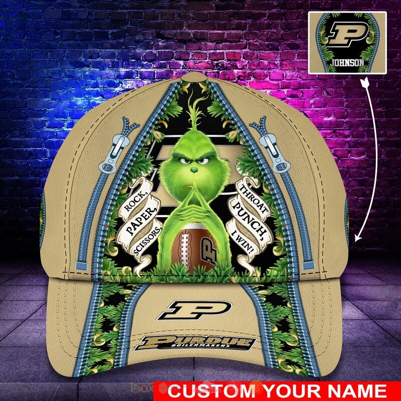 Personalized_NCAA_Purdue_Boilermakers_The_Grinch_Cap