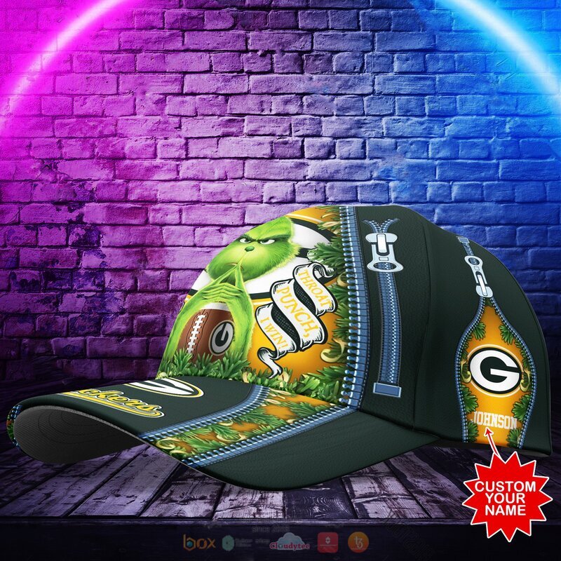 Personalized_NFL_Green_Bay_Packers_The_Grinch_Cap_1