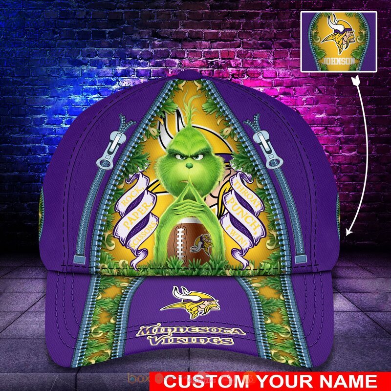 Personalized_NFL_Minnesota_Vikings_The_Grinch_Cap