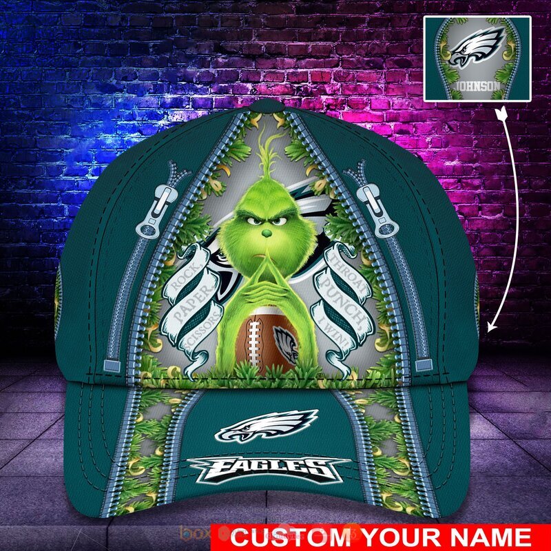 Personalized_NFL_Philadelphia_Eagles_The_Grinch_Cap