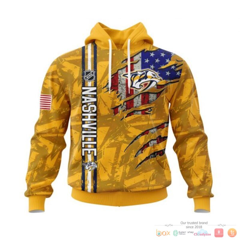 Personalized_Nashville_Predators_With_American_Flag_3d_shirt_hoodie