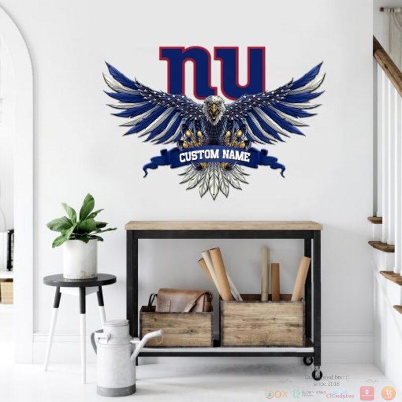 Personalized_New_York_Giants_NFL_Eagle_American_Flag_Custom_Metal_Sign
